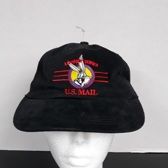 Vintage Bugs Bunny U.S. Mail Stamp Collection Cap - Picture 1 of 8